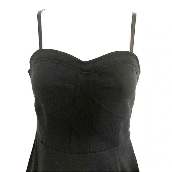 Sofia by Sofia Vergara Bodycon Corset Style Black Knit Dress Size Small - Picture 2 of 9